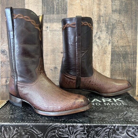 Old Gringo Amarillo 10” MK2293-2 Smooth Ostrich Western Cowboy Boots Mens 9 D - Picture 10 of 12